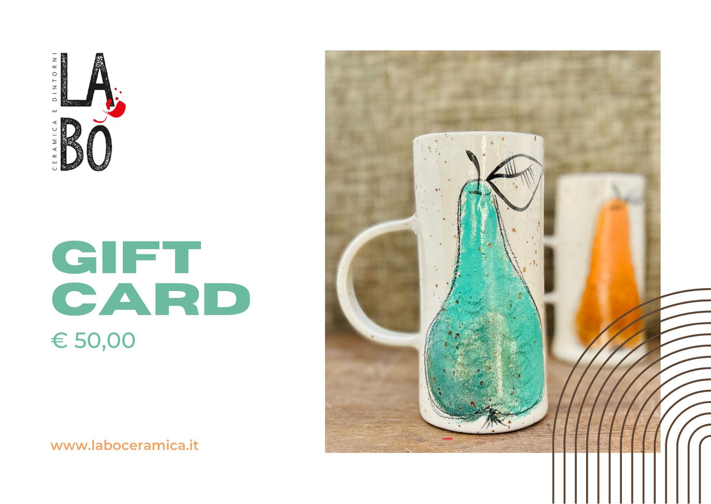 Laboceramica - Buono Regalo €25, €50, €100