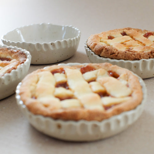Pirottini/stampini mela per crostatine - Ceramica di Stagione
