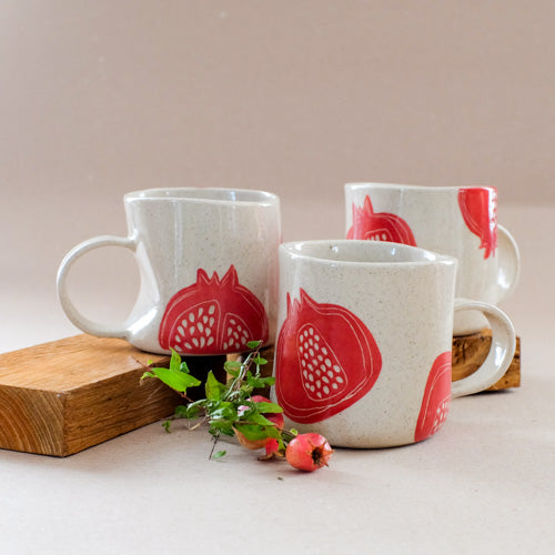 Tazza con manico - Melagrana